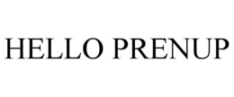 HELLO PRENUP trademark