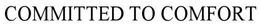COMMITTED TO COMFORT trademark