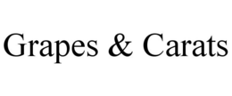 GRAPES & CARATS trademark