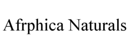 AFRPHICA NATURALS trademark