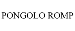 PONGOLO ROMP trademark