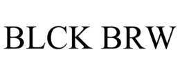 BLCK BRW trademark