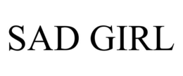 SAD GIRL trademark