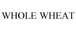 WHOLE WHEAT trademark