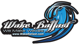 WAKE BALLAST WE MAKE WAVES WWW.WAKEBALLAST.COM trademark