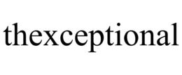 THEXCEPTIONAL trademark