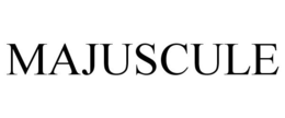 MAJUSCULE trademark