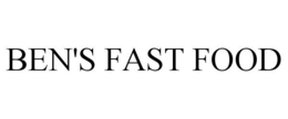 BEN'S FAST FOOD trademark