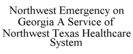 NORTHWEST EMERGENCY ON GEORGIA A SERVICE OF NORTHWEST TEXAS HEALTHCARE SYSTEM trademark