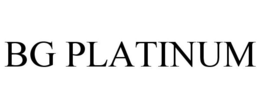 BG PLATINUM trademark