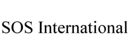 SOS INTERNATIONAL trademark