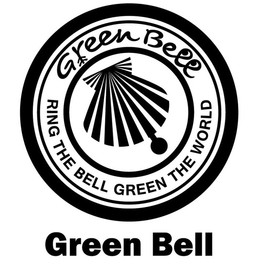 GREEN BELL RING THE BELL GREEN THE WORLD GREEN BELL trademark