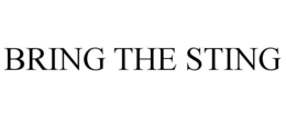 BRING THE STING trademark