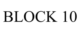 BLOCK 10 trademark