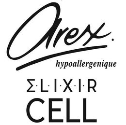 AREX. HYPOALLERGENIQUE E·L·X·I·R CELL trademark