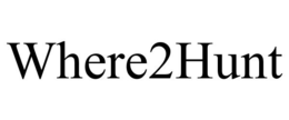 WHERE2HUNT trademark
