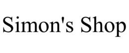 SIMON'S SHOP trademark