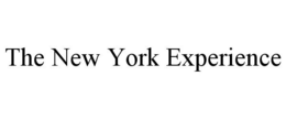 THE NEW YORK EXPERIENCE trademark