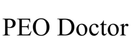 PEO DOCTOR trademark