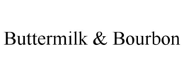 BUTTERMILK & BOURBON trademark