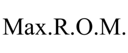 MAX. R.O.M. trademark
