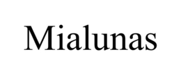 MIALUNAS trademark