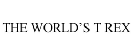 THE WORLD'S T REX trademark