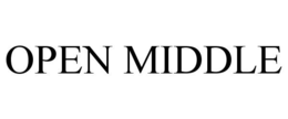 OPEN MIDDLE trademark