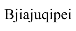 BJIAJUQIPEI trademark
