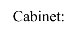 CABINET: trademark