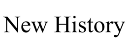 NEW HISTORY trademark