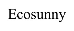 ECOSUNNY trademark