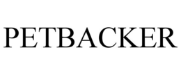 PETBACKER trademark