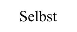 SELBST trademark