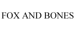 FOX AND BONES trademark