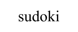 SUDOKI trademark