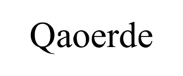 QAOERDE trademark
