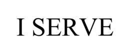 I SERVE trademark
