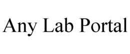 ANY LAB PORTAL trademark