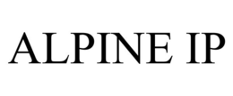 ALPINE IP trademark