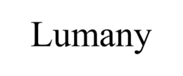 LUMANY trademark