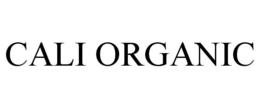CALI ORGANIC trademark
