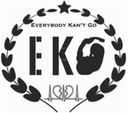 EVERYBODY KAN'T GO EKG trademark