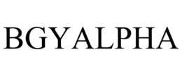 BGYALPHA trademark