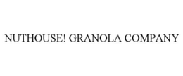 NUTHOUSE! GRANOLA COMPANY trademark