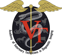 ACADEMY OF VETERINARY TECHNICIANS IN DIAGNOSTIC IMAGING VT trademark