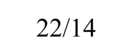 22/14 trademark