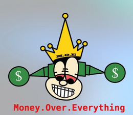 MONEY. OVER. EVERYTHING trademark