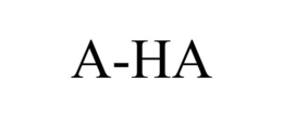 A-HA trademark