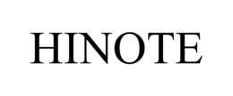 HINOTE trademark